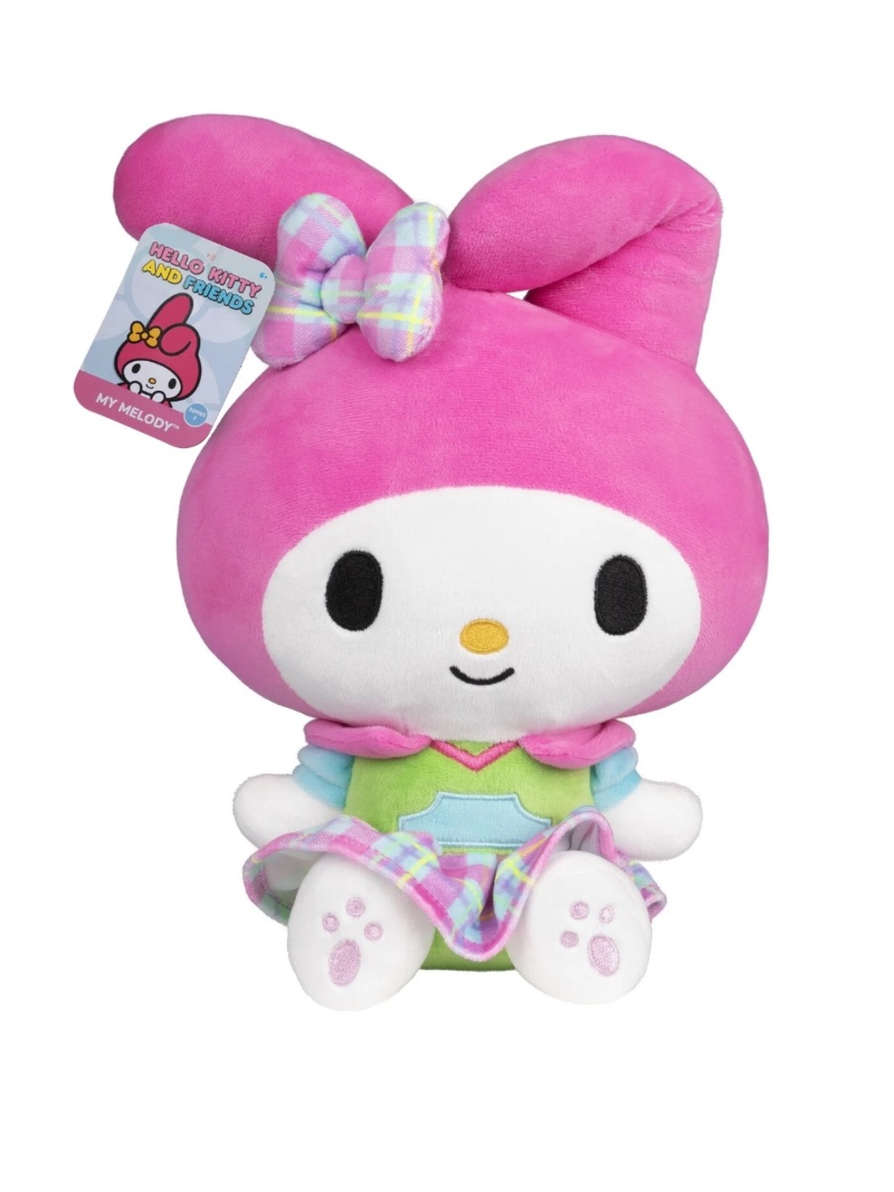 My Melody Hello Kitty 12 Inch Neon Plush by Sanrio *NEW*